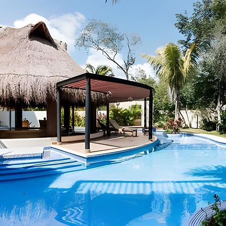 Casa De Lujo Ka'An Maya Acceso Swimup A La Piscina 图卢姆 外观 照片