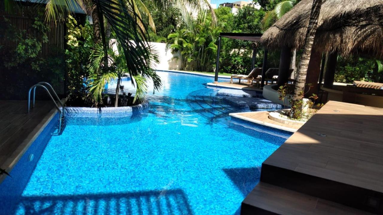 Casa De Lujo Ka'An Maya Acceso Swimup A La Piscina 图卢姆 外观 照片